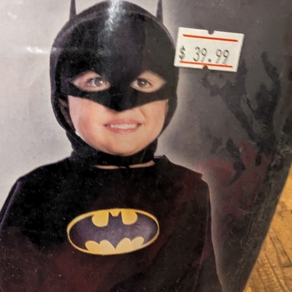 Batman Costume Size Toddler, 2-4, fits 1-2 yrs - Picture 7 of 9